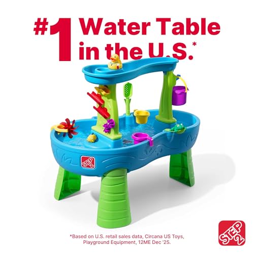 Rain Shower Water Play Table for Toddlers