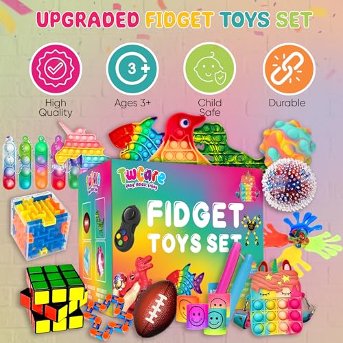 Fidget Toy Party Favor Set – 120 Pieces