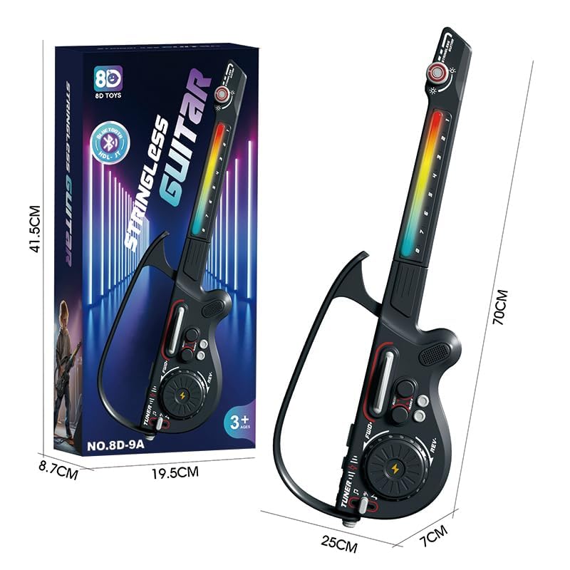 Kids Smart Electric Guitar with Lights & Bluetooth