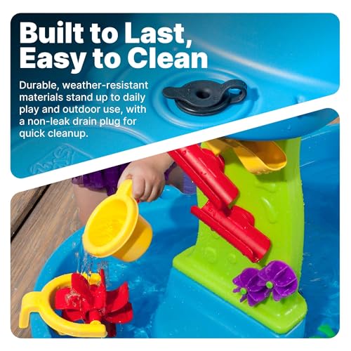 Rain Shower Water Play Table for Toddlers