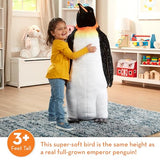 Giant Plush Emperor Penguin