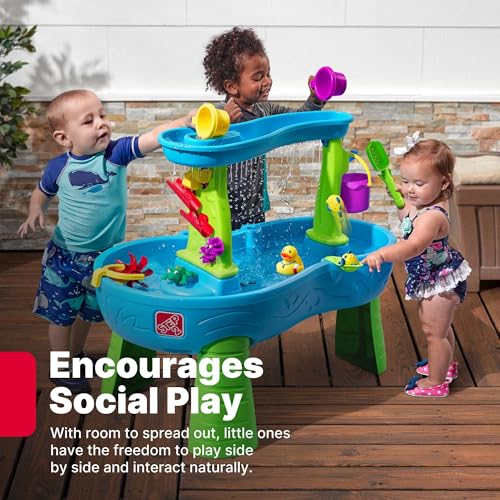 Rain Shower Water Play Table for Toddlers