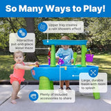 Rain Shower Water Play Table for Toddlers
