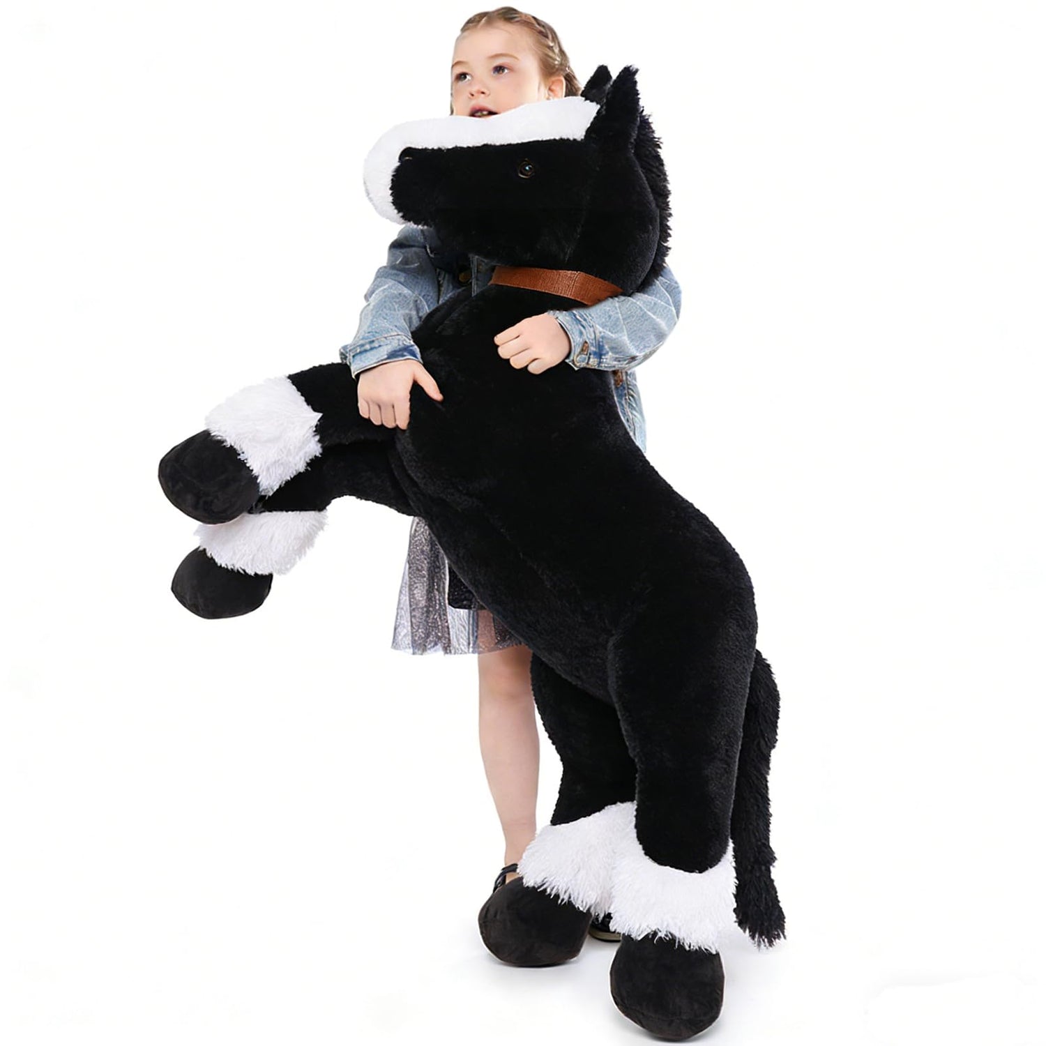Tezituor Oversized Stuffed Horse Plush Toy