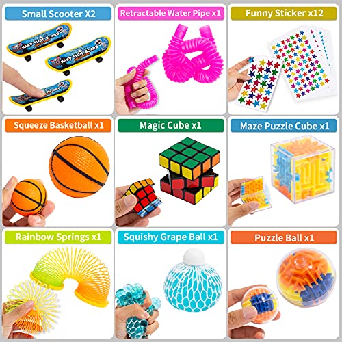 Sensory Fidget Toy Set – 76 Pieces