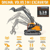 Remote Control Construction Vehicle with Lights & Sounds
