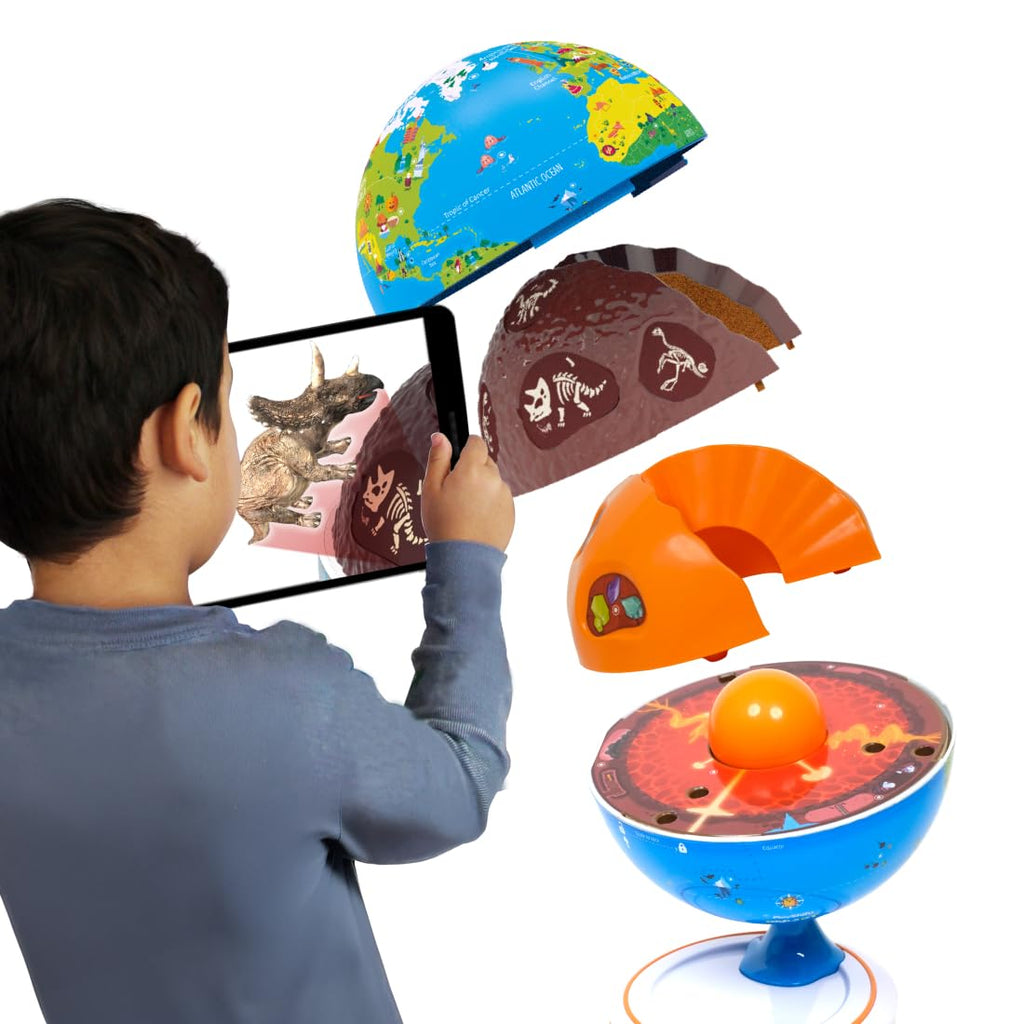Interactive AR Learning Globe for Kids