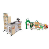 Kids Grocery Store Play Set with Accessories