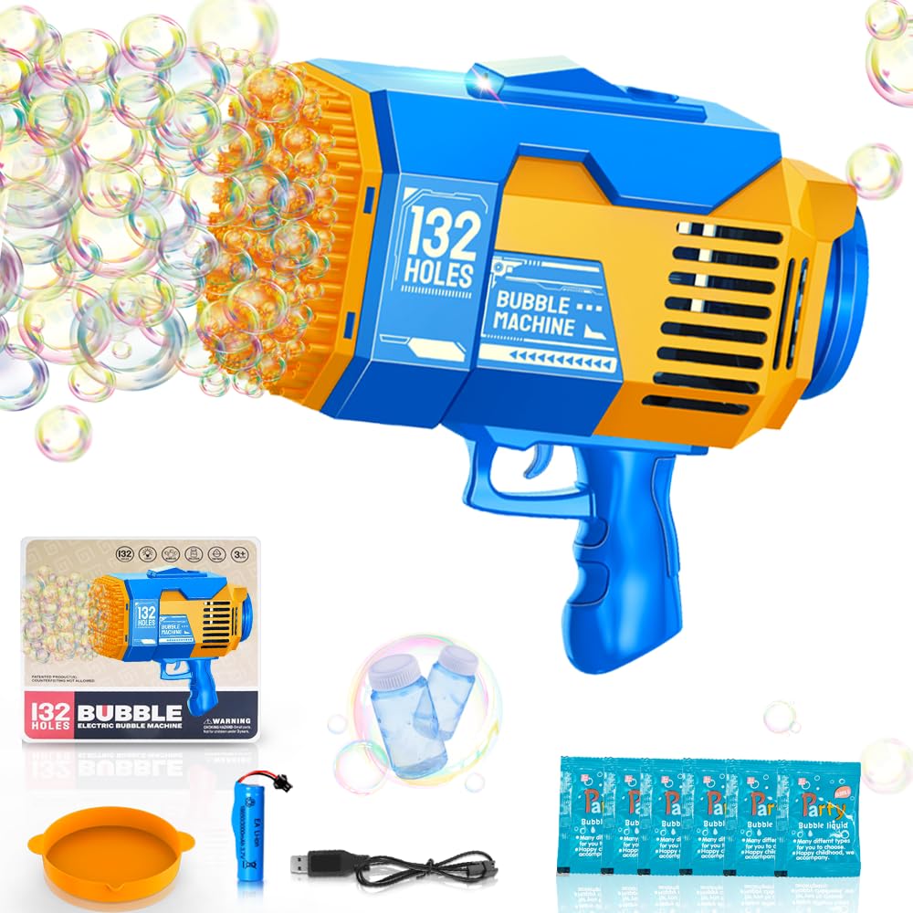 132-Hole Bubble Machine Gun