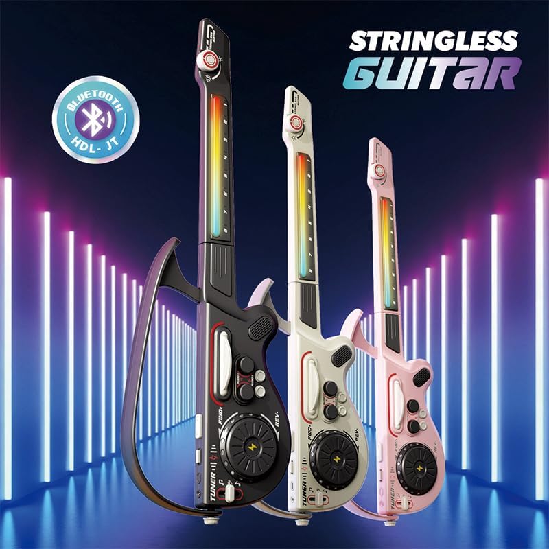 Kids Smart Electric Guitar with Lights & Bluetooth