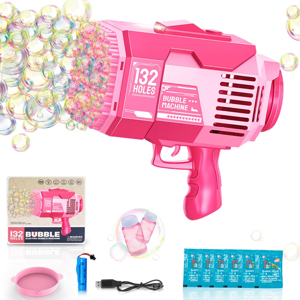 132-Hole Bubble Machine Gun