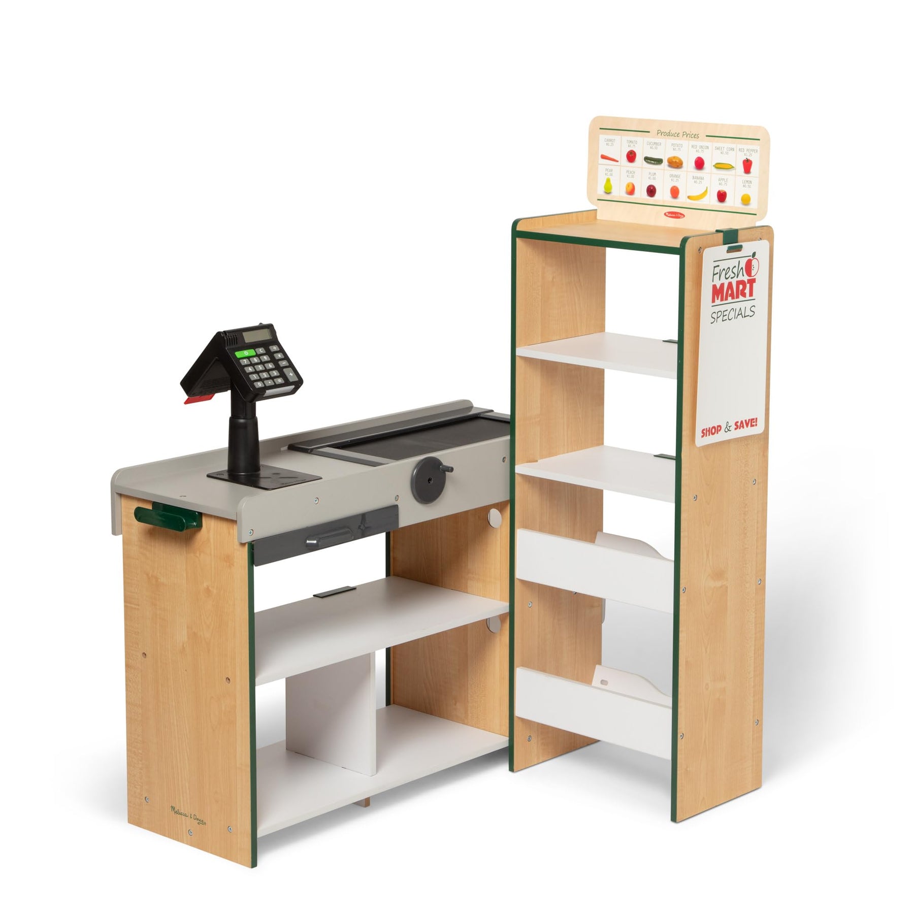 Kids Grocery Store Play Set with Accessories