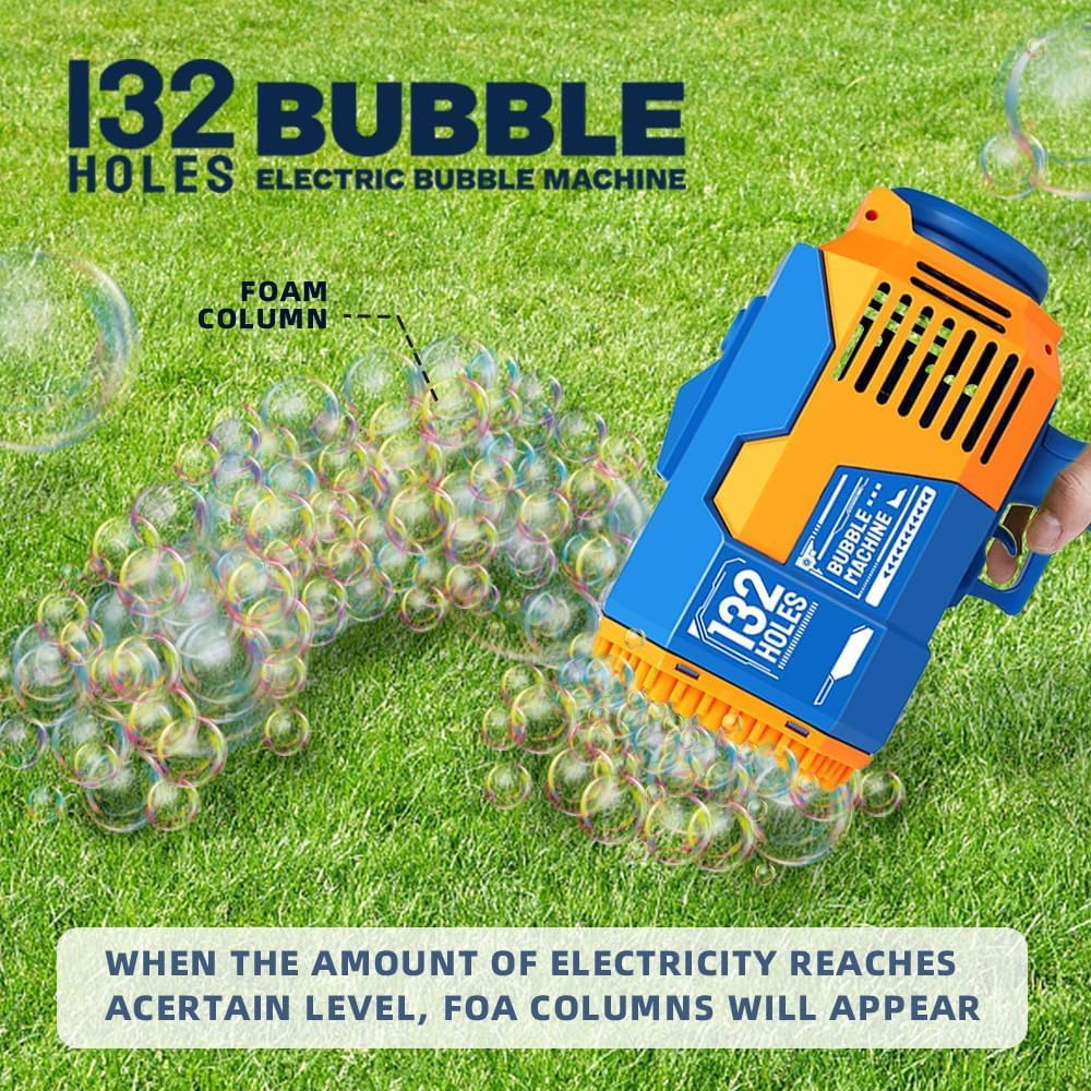 132-Hole Bubble Machine Gun