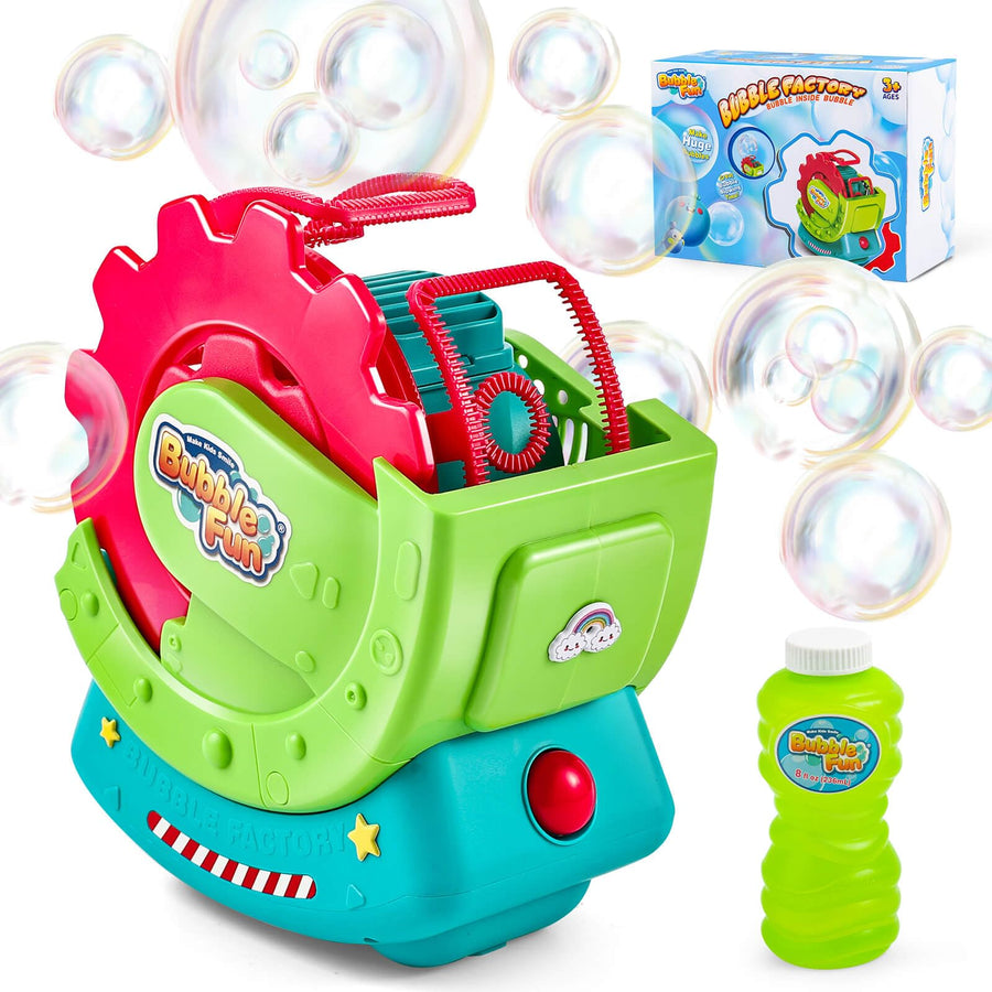 Extra Large Bubble Machine with Solution