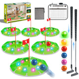 Light-Up Golf Play Set with LED Targets