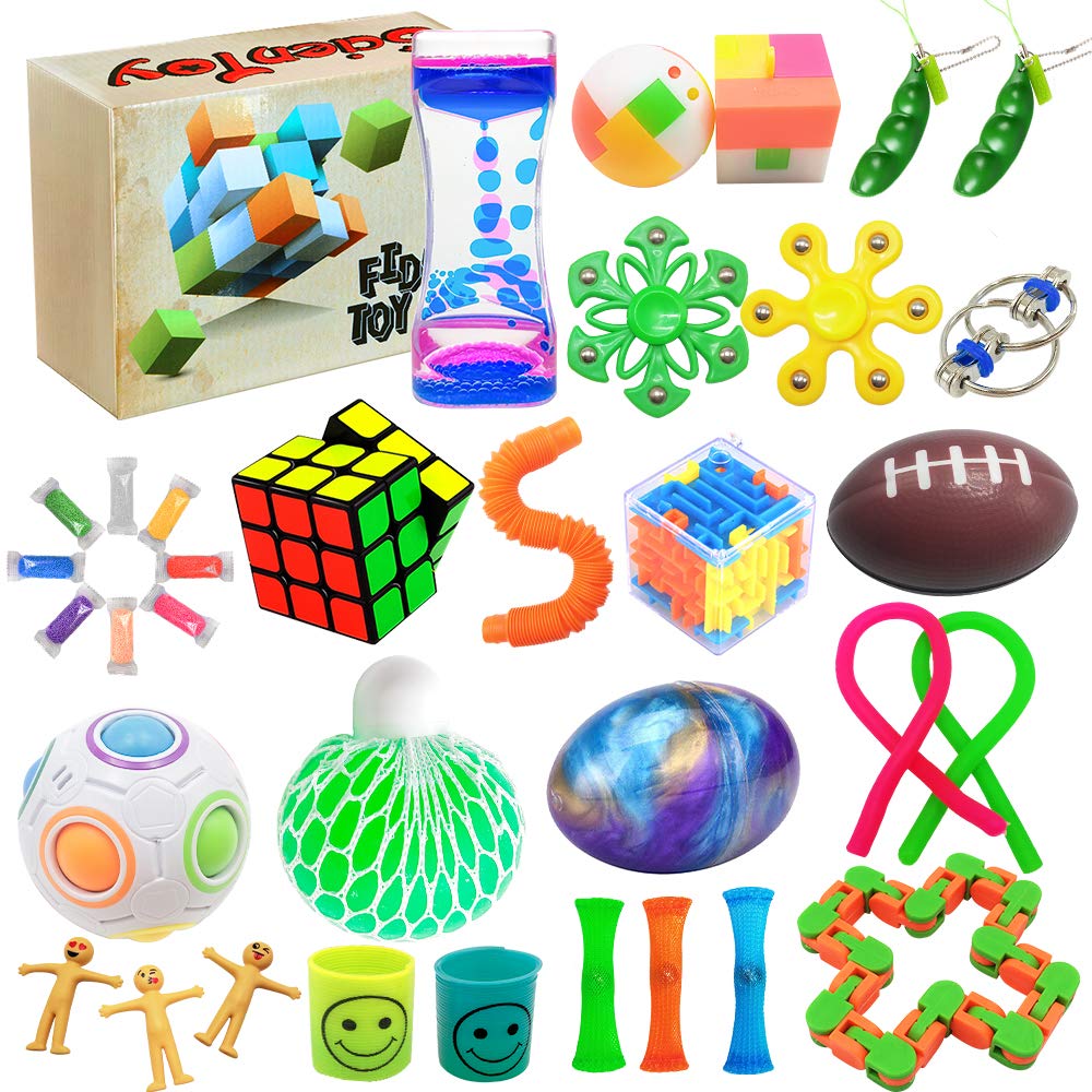 Sensory Fidget Toy Set – 35 Pieces