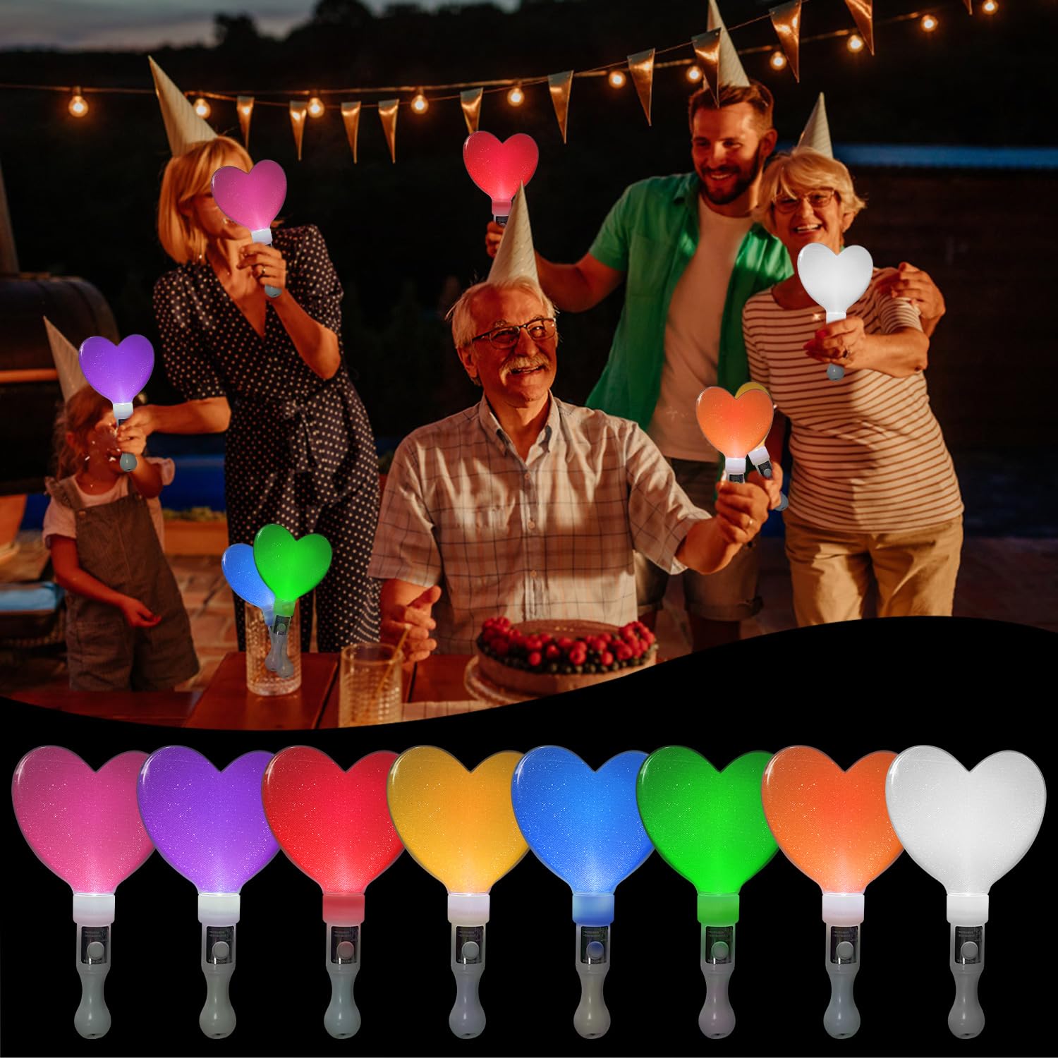Glow Stick Party Favor Set – 24 Pack