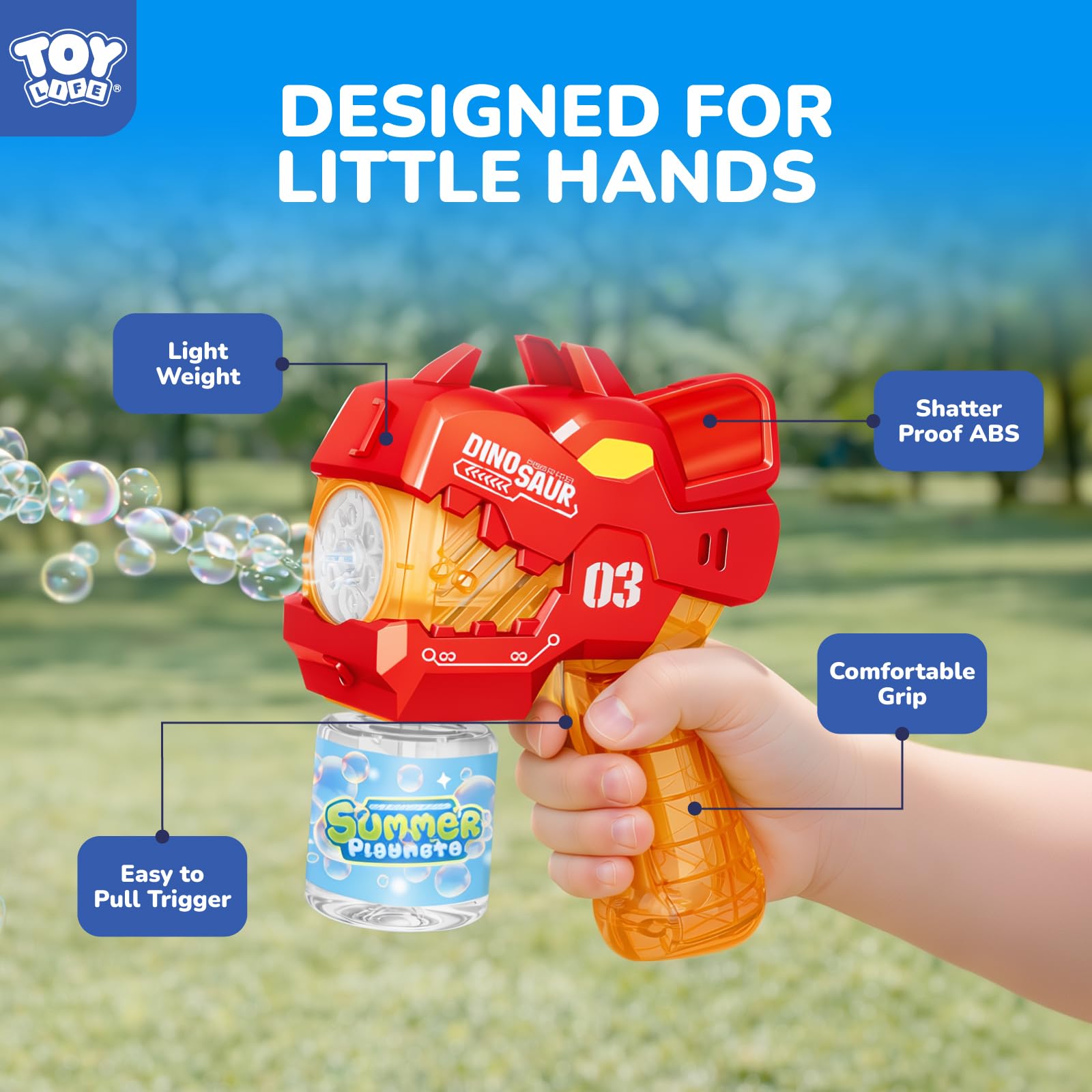 Automatic Bubble Gun for Kids