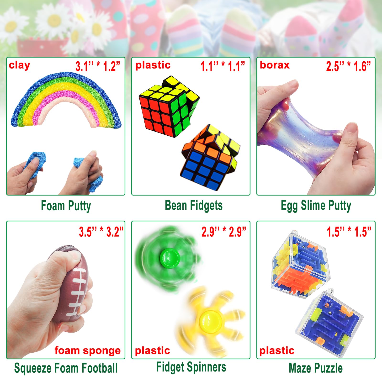 Sensory Fidget Toy Set – 35 Pieces