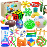 Sensory Fidget Toy Set – 35 Pieces