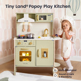 Wooden Play Kitchen with Lights & Sounds