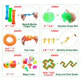 Sensory Fidget Toy Set – 35 Pieces