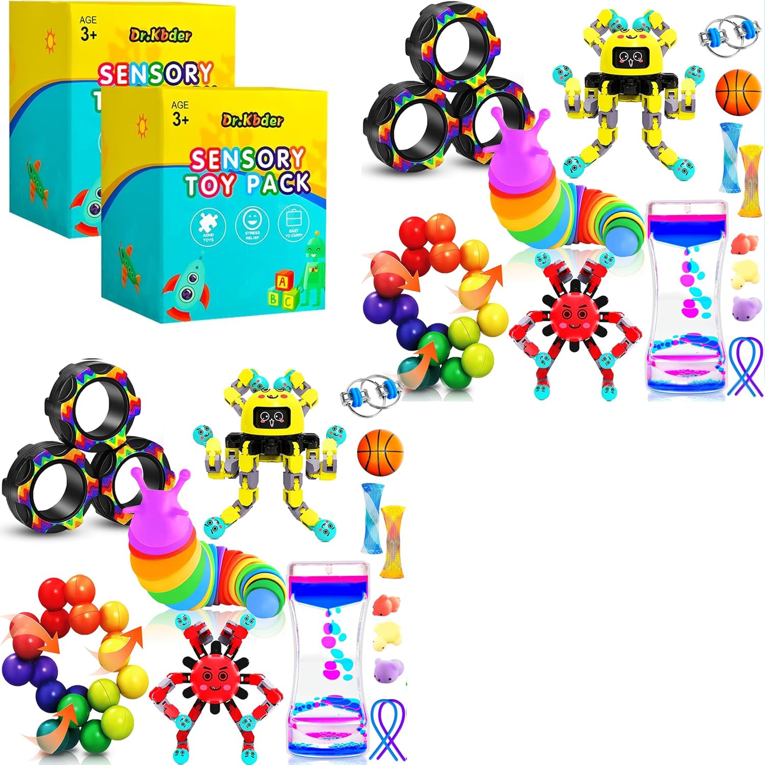 Sensory Fidget Toy Set – 15 Pack