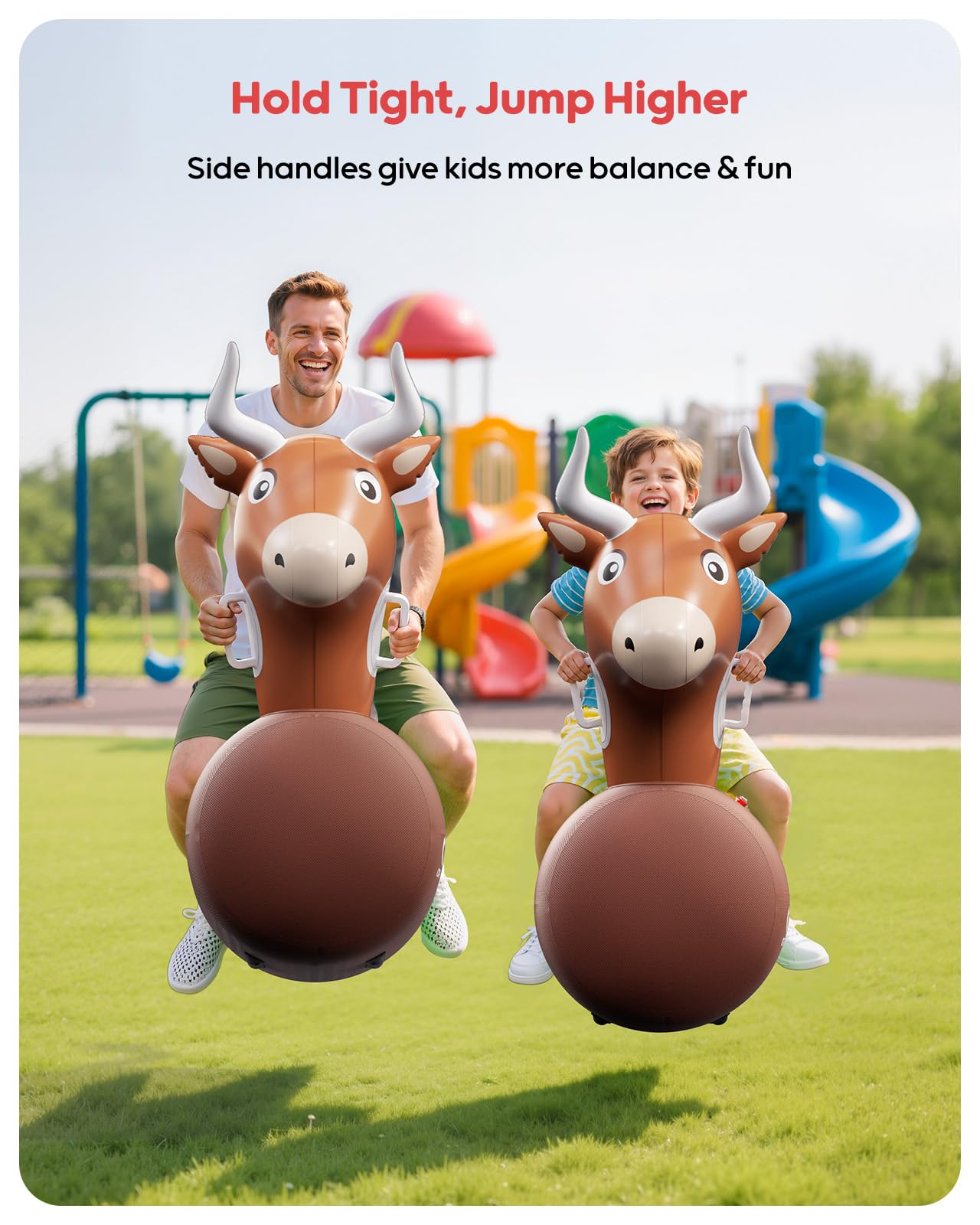 Inflatable Bouncy Hopper Toy for Kids