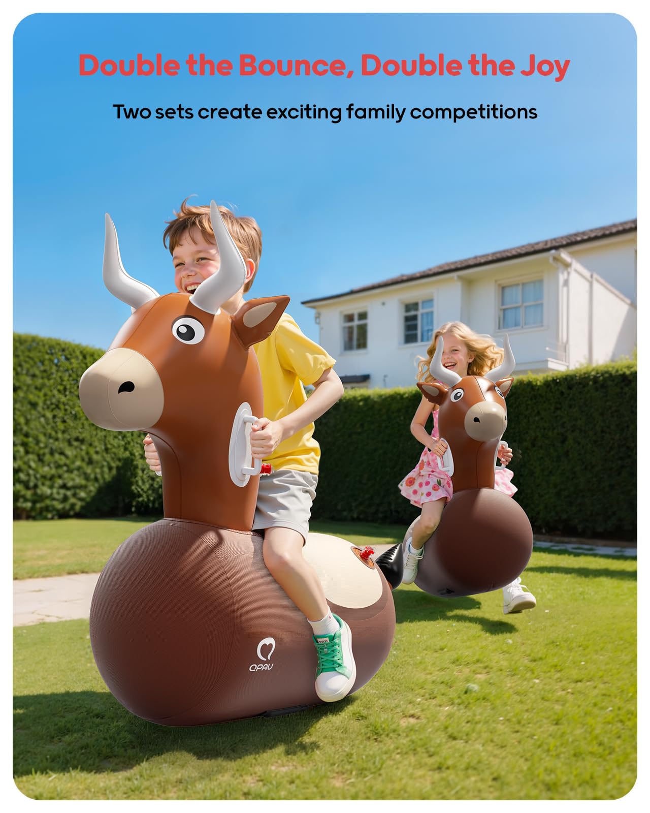 Inflatable Bouncy Hopper Toy for Kids