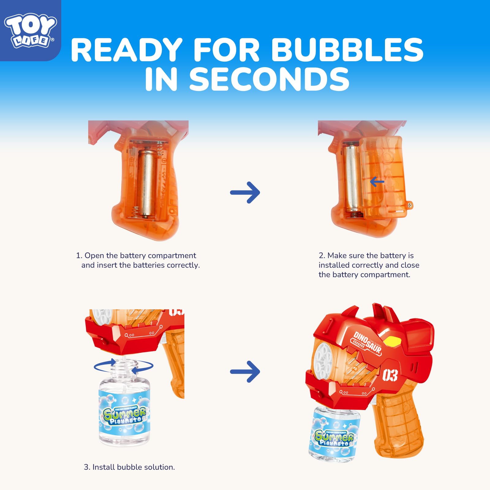 Automatic Bubble Gun for Kids
