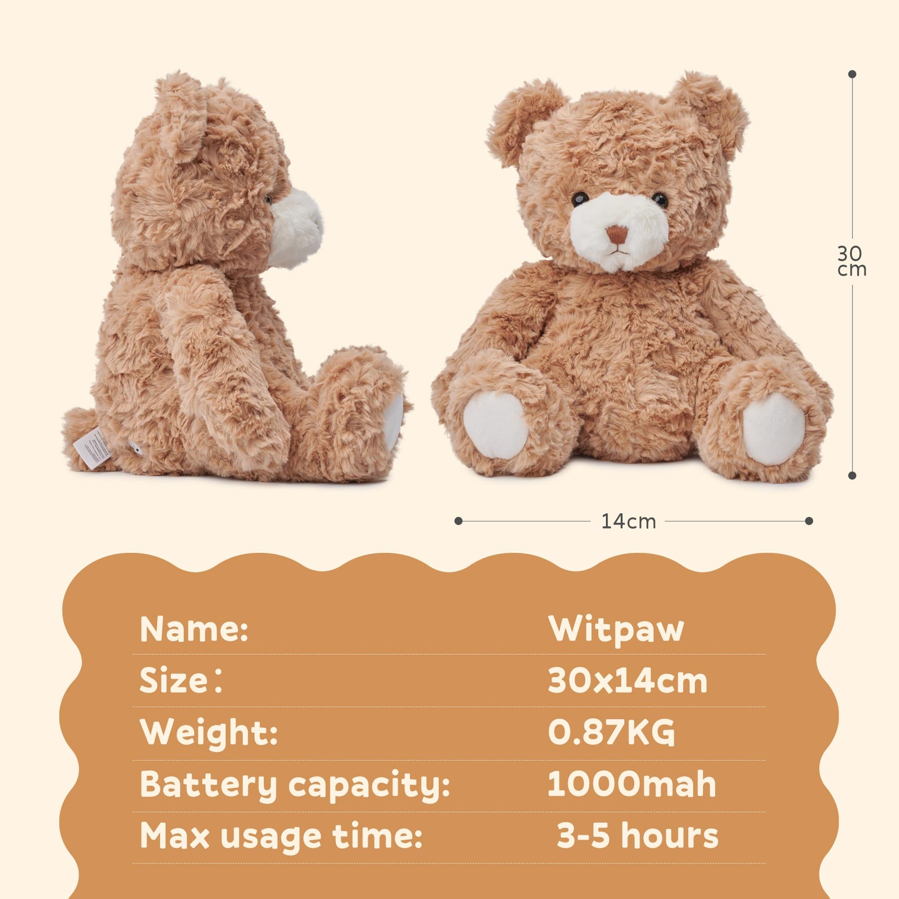 AI Talking Teddy Bear Plush Toy