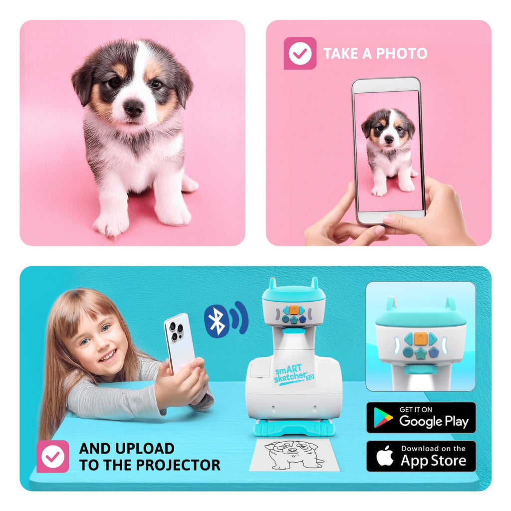 Smart Sketch Projector for Kids