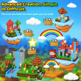 Magnetic Building Blocks Set – 200 Pieces
