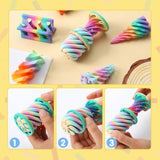 Impossible Cone Fidget Toy Set – 4 Pack