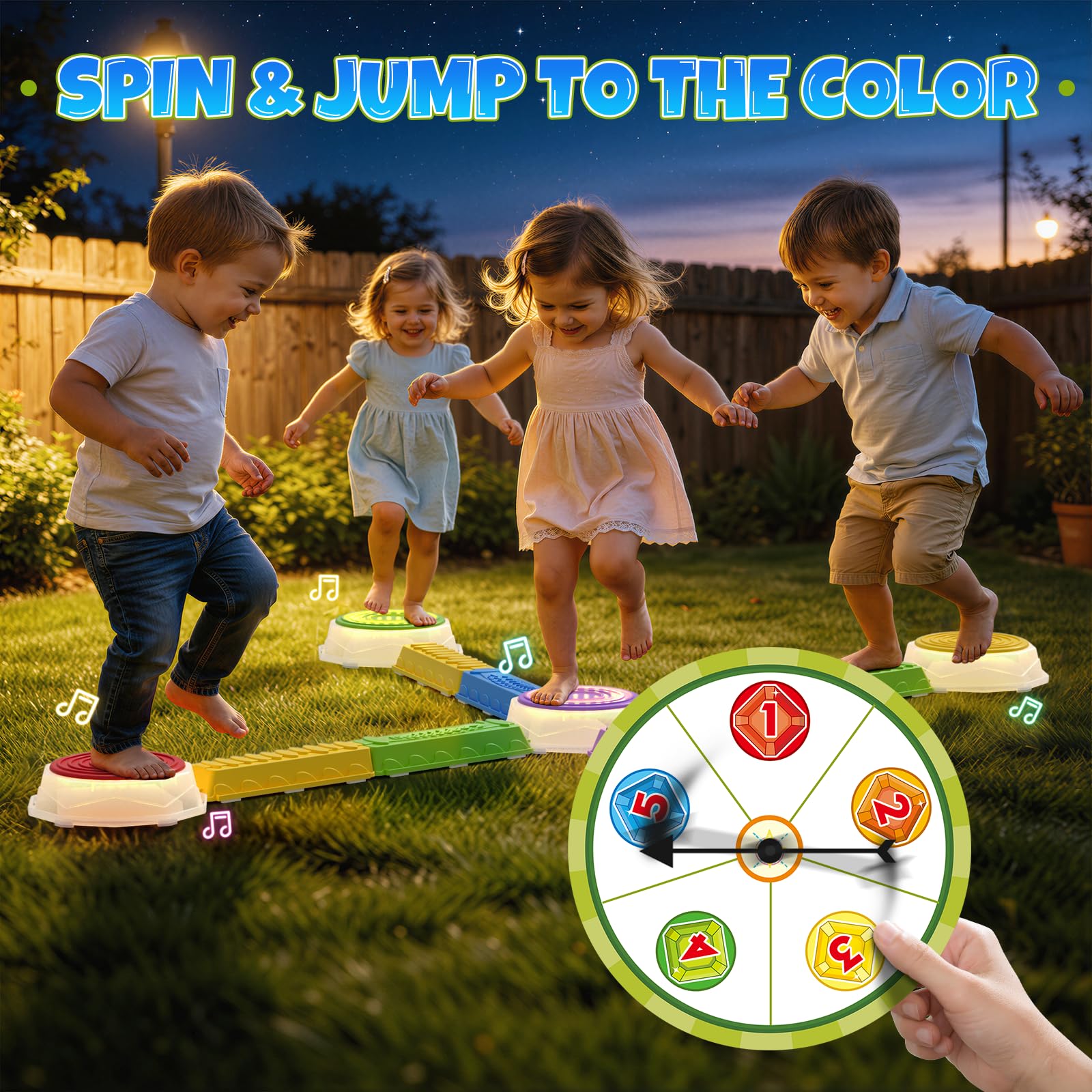 Wee Wonders Balance Beams Stepping Stones for Kids