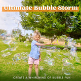 JOYIN Big Bubble Wands Set, Bubble Maker with Tray