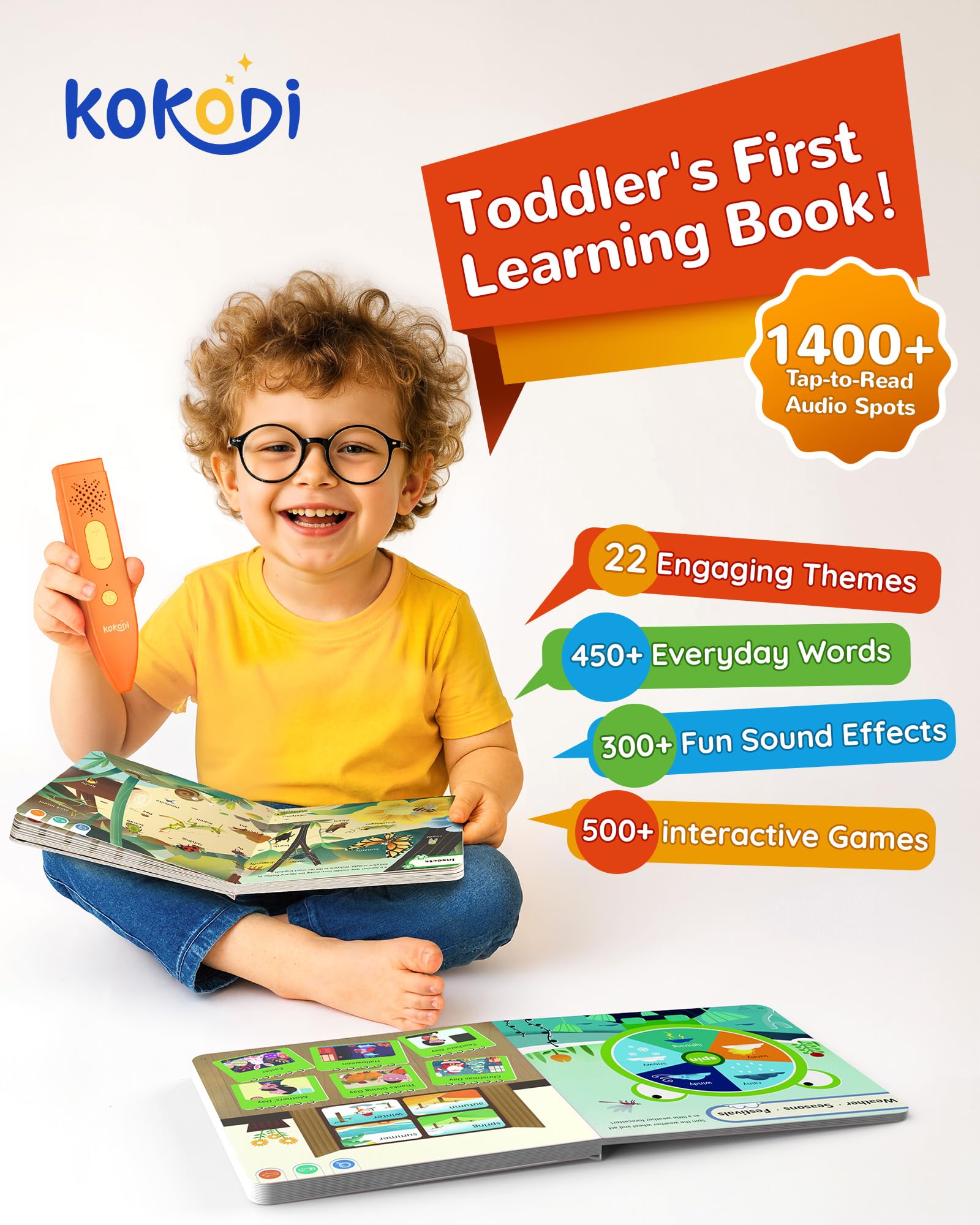 Interactive Talking Pen Book Set