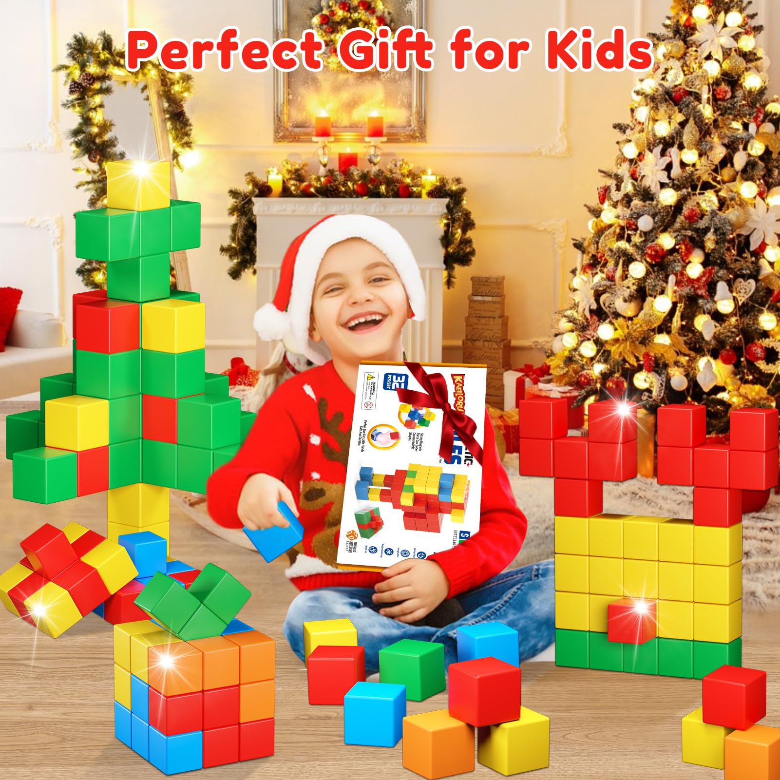 Large Building Blocks Set for Toddlers