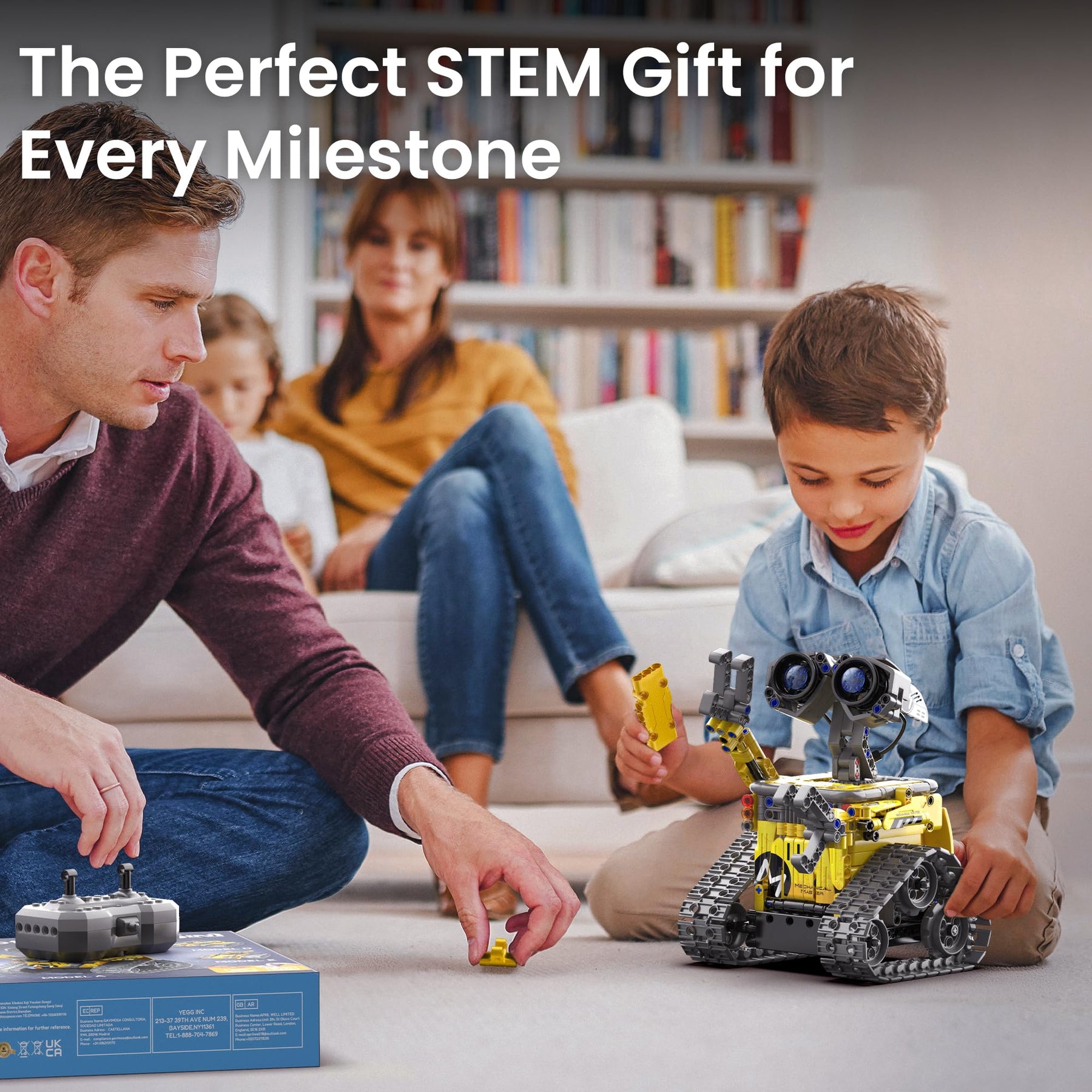 Sillbird STEM Project Building Robot Toys for Kids