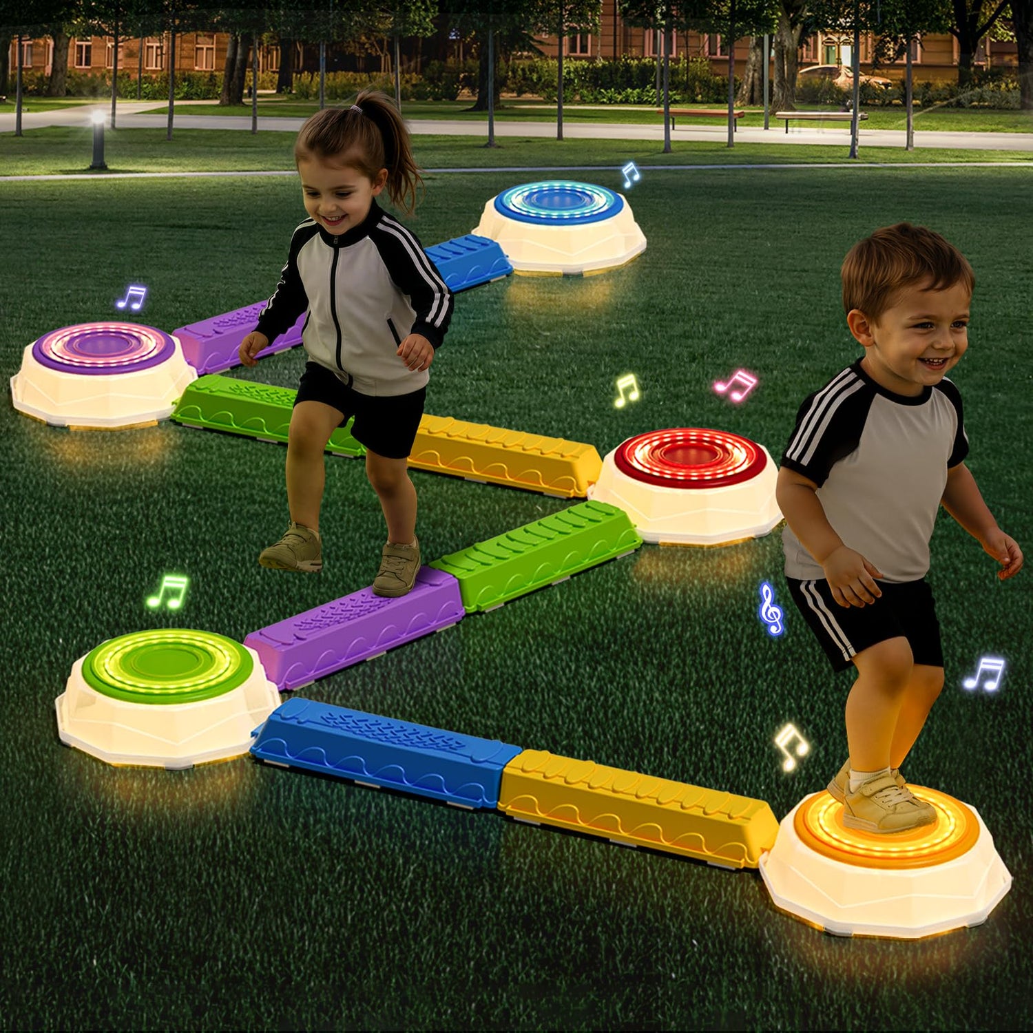 Wee Wonders Balance Beams Stepping Stones for Kids