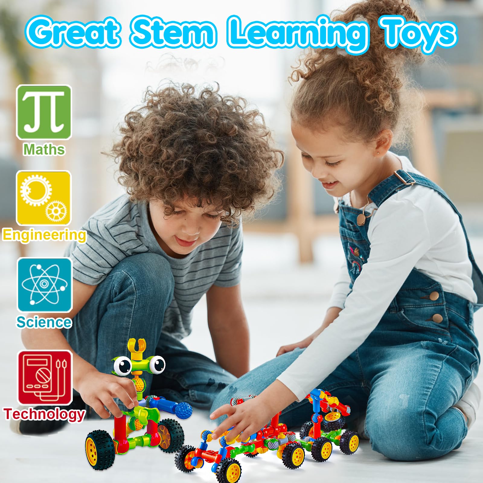 STEM Building Toy Set for Kids
