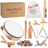 Wooden Musical Instrument Set for Kids