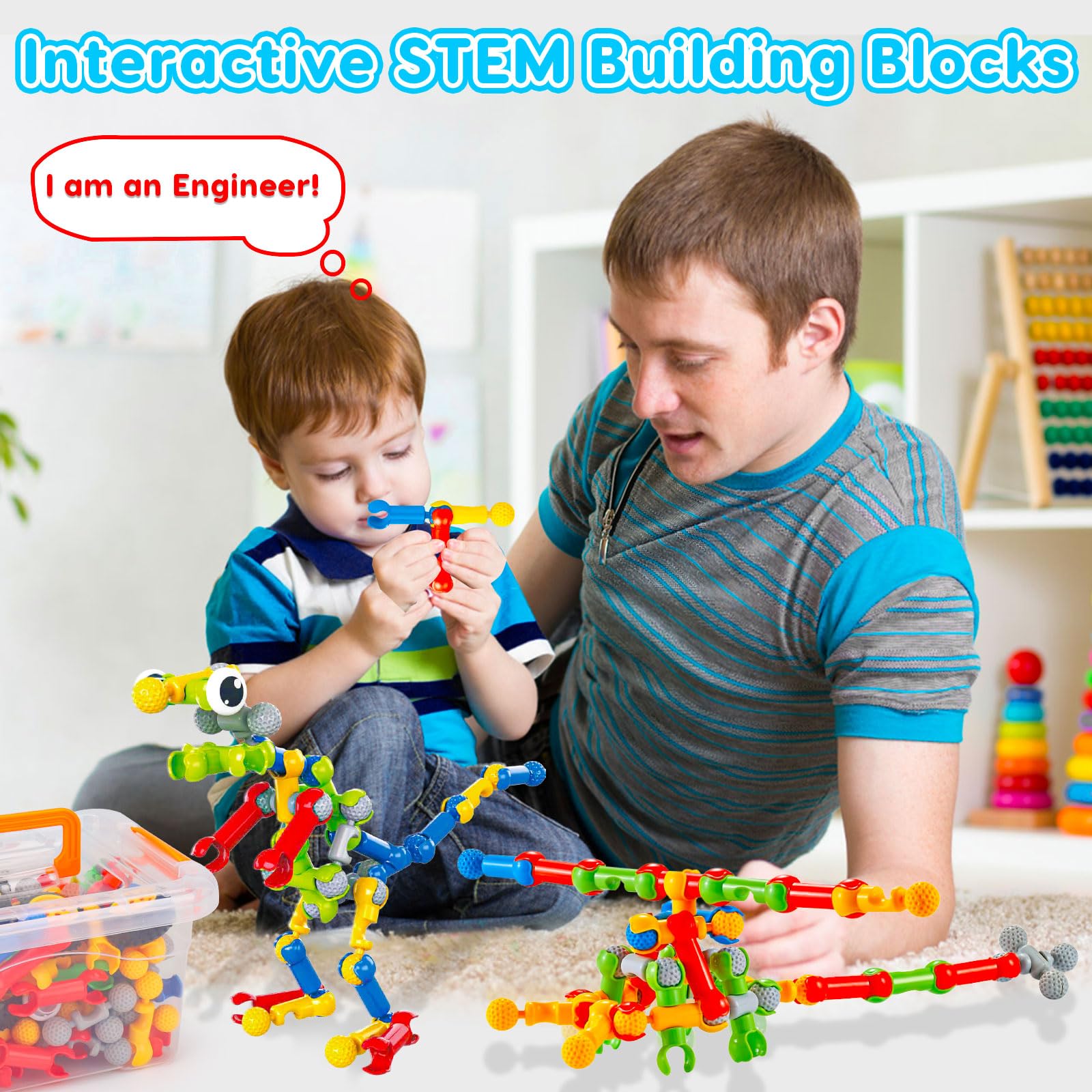 STEM Building Toy Set for Kids