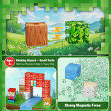 Magnetic Building Blocks Set – 200 Pieces
