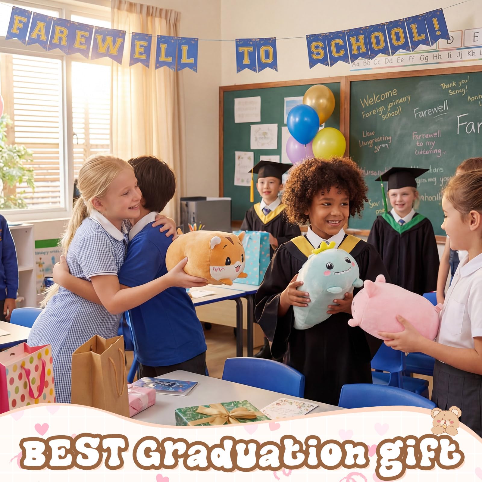 Cute Plush Toy Set – Bulk Pack