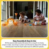Air-Powered STEM Building Set for Kids