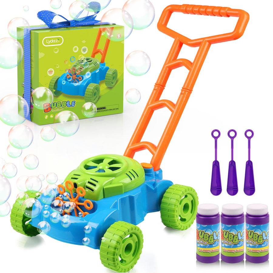 Bubble Lawn Mower for Toddlers 1–3 Years