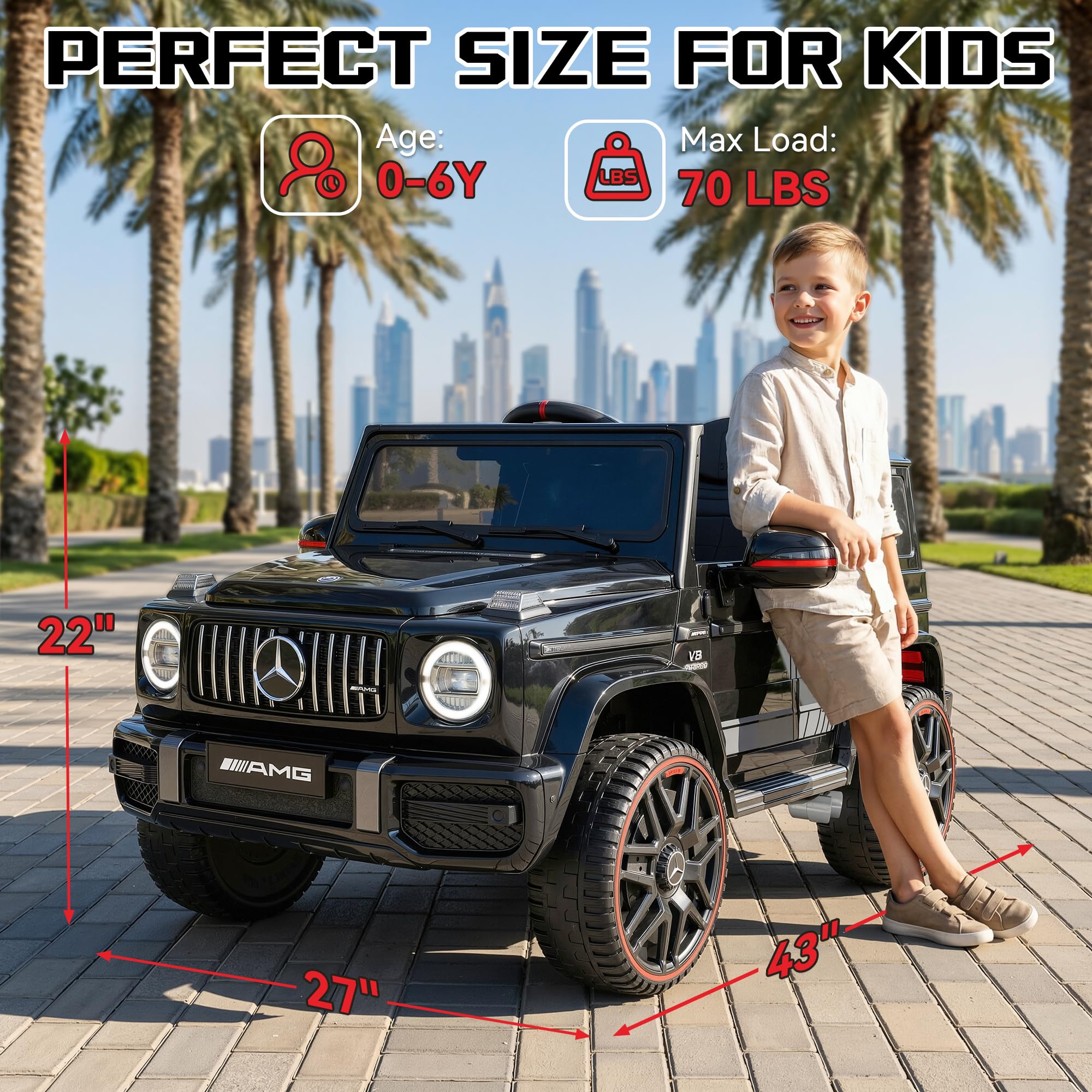 12V Kids Ride-On SUV with Remote Control