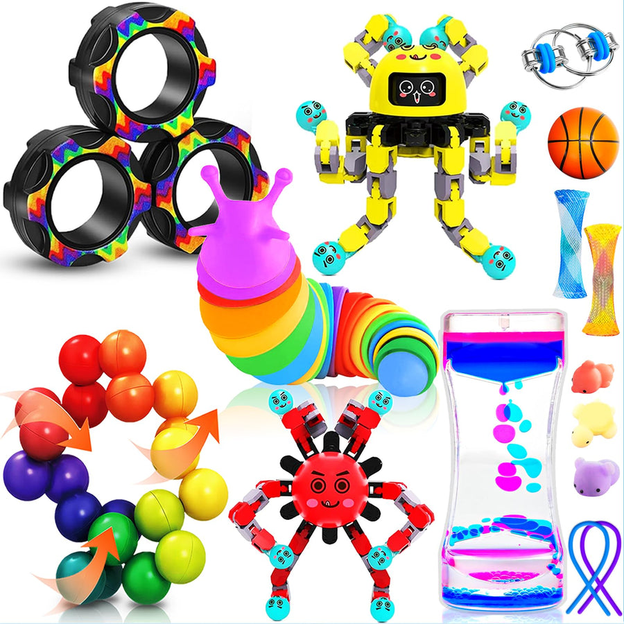 Sensory Fidget Toy Set – 15 Pack