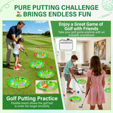 Light-Up Golf Play Set with LED Targets